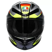 AGV K6 E2206 ERAZER BLACK/RED/YELLOW FLUO vel. M