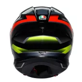 AGV K6 E2206 ERAZER BLACK/RED/YELLOW FLUO vel. M