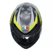 AGV K6 S E2206 MPLK EXCITE MATT CAMO/YELLOW FLUO vel. L