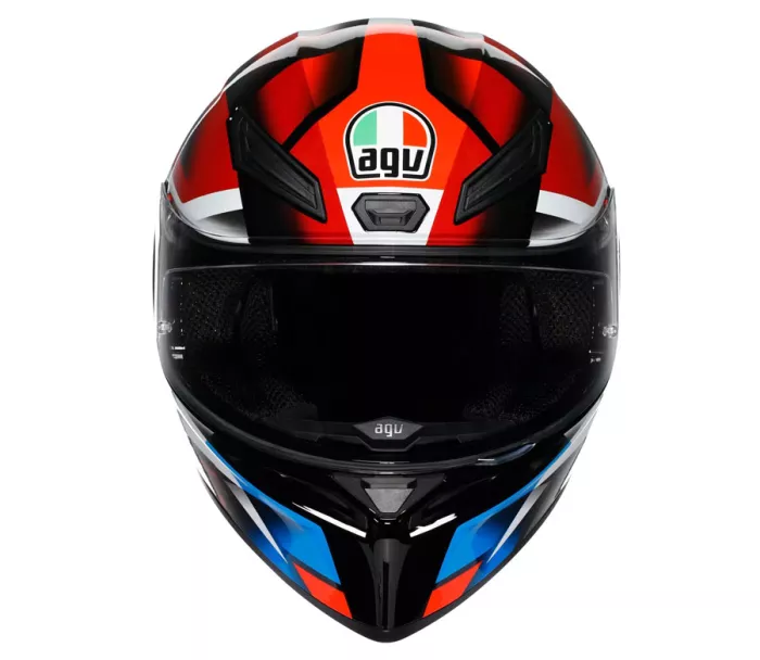 AGV K1S E2206 FASTLAP BLACK/RED/BLUE vel. L
