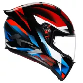 AGV K1S E2206 FASTLAP BLACK/RED/BLUE vel. L