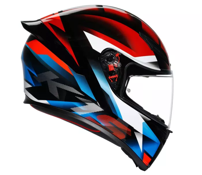 AGV K1S E2206 FASTLAP BLACK/RED/BLUE vel. L