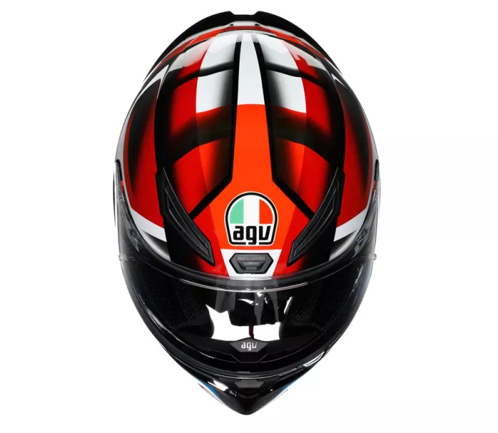 AGV K1S E2206 FASTLAP BLACK/RED/BLUE vel. L