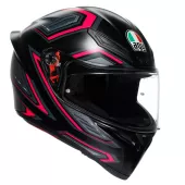 AGV K1S E2206 SLING MATT BLACK/PINK vel. M
