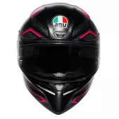 AGV K1S E2206 SLING MATT BLACK/PINK vel. M