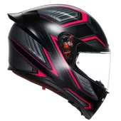 AGV K1S E2206 SLING MATT BLACK/PINK vel. M