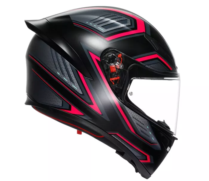 AGV K1S E2206 SLING MATT BLACK/PINK vel. M