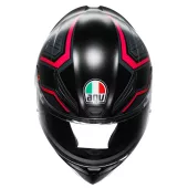 AGV K1S E2206 SLING MATT BLACK/PINK vel. M