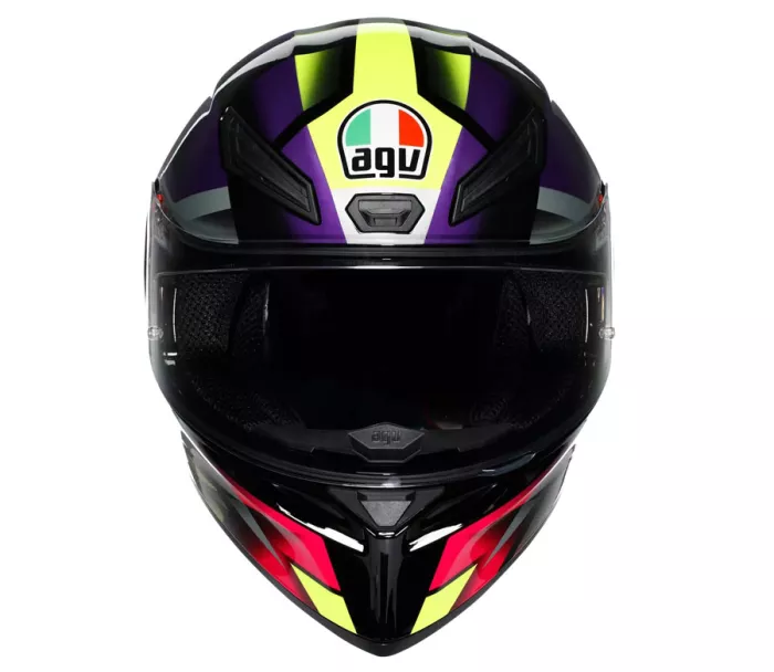 AGV K1S E2206 FASTLAP BLACK/PURPLE/PINK vel. XS