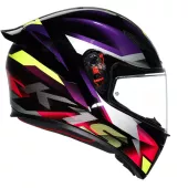 AGV K1S E2206 FASTLAP BLACK/PURPLE/PINK vel. XS