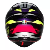 AGV K1S E2206 FASTLAP BLACK/PURPLE/PINK vel. XS