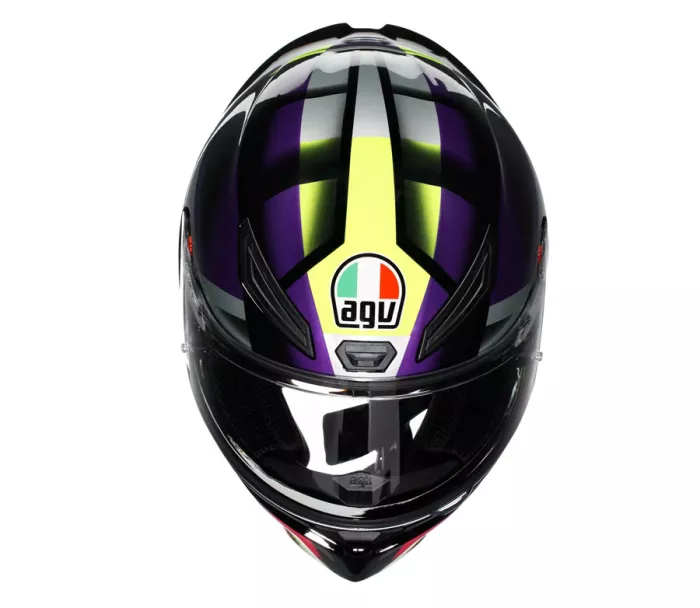 AGV K1S E2206 FASTLAP BLACK/PURPLE/PINK vel. XS