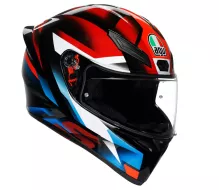 Integrální helma AGV K1S E2206 FASTLAP BLACK/RED/BLUE