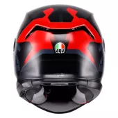 Integrální helma AGV K7 E2206 MPLK GLIMPSE MATT BLACK/RED