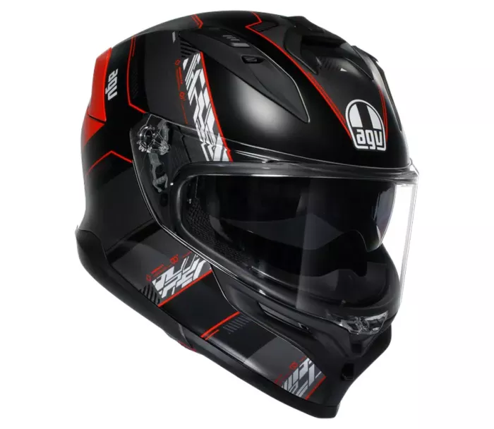 Helma na moto AGV K7 E2206 KYBER BLACK/RED