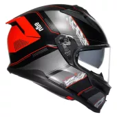 Helma na moto AGV K7 E2206 KYBER BLACK/RED