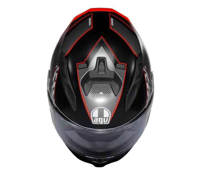 Helma na moto AGV K7 E2206 KYBER BLACK/RED
