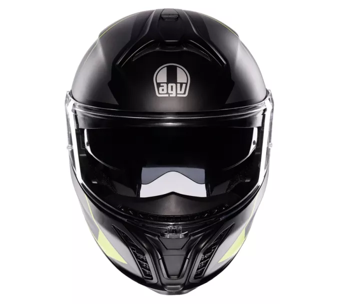 AGV TOURMODULAR E2206 MULTI MPLK PERCEPTION BLACK/YEL vel. M