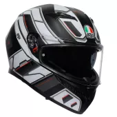 AGV K3 E2206 RIVIA MATT BLACK/WHITE vel. M