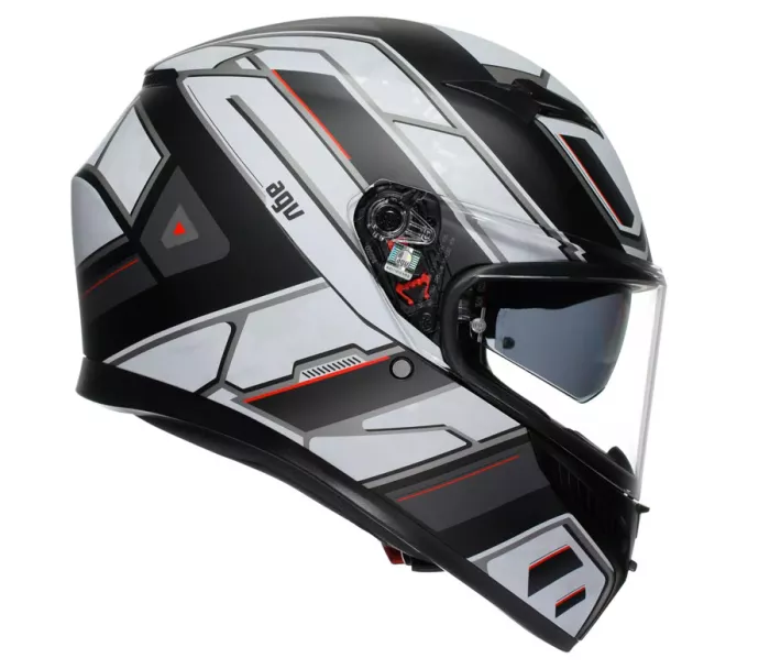 AGV K3 E2206 RIVIA MATT BLACK/WHITE vel. M