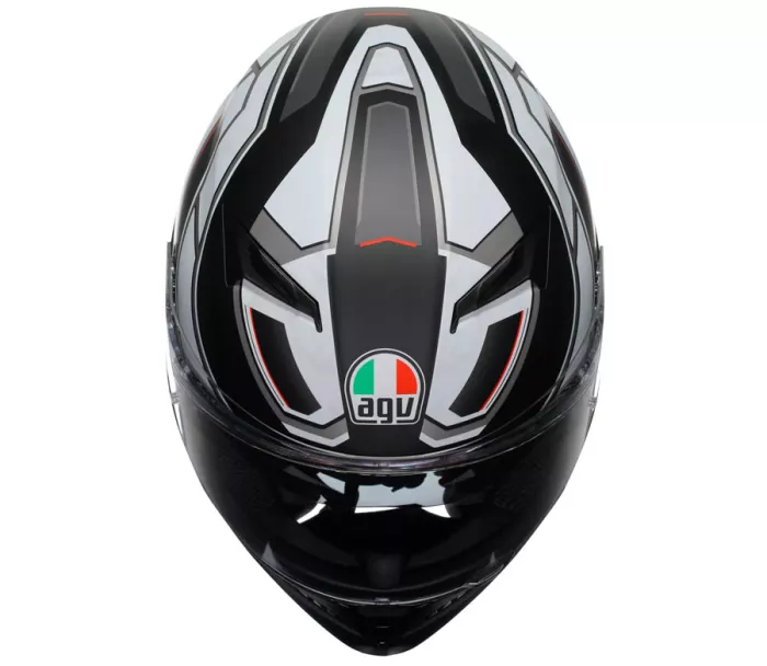 AGV K3 E2206 RIVIA MATT BLACK/WHITE vel. M