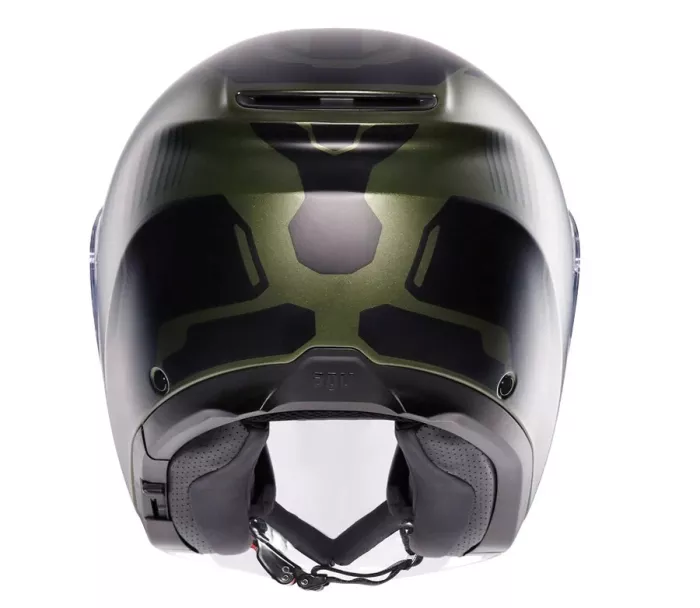 AGV IRIDES E2206 SAKAI MATT GREEN/BLACK vel. M