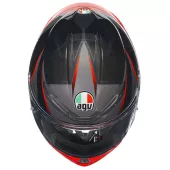 AGV K6S SLASHCUT BLACK/GREY/RED vel. L