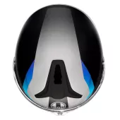 AGV TOURMODULAR E2206 MPLK STRAY BLACK/GREY/BLUE vel. M