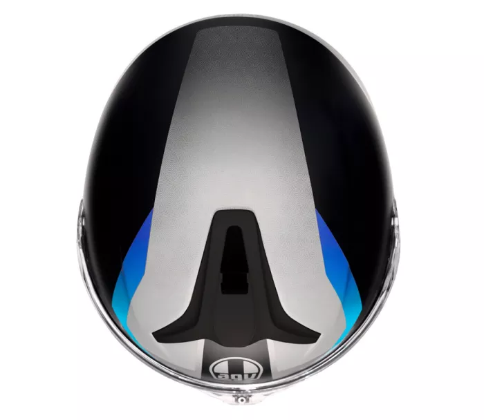 AGV TOURMODULAR E2206 MPLK STRAY BLACK/GREY/BLUE vel. M