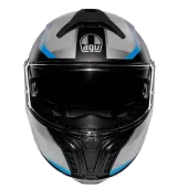 AGV TOURMODULAR E2206 MPLK STRAY BLACK/GREY/BLUE vel. M