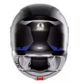 AGV TOURMODULAR E2206 MPLK STRAY BLACK/GREY/BLUE vel. M