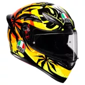 Helma na motorku AGV K1S E2206 TROPICRUSH BLACK/ORANGE